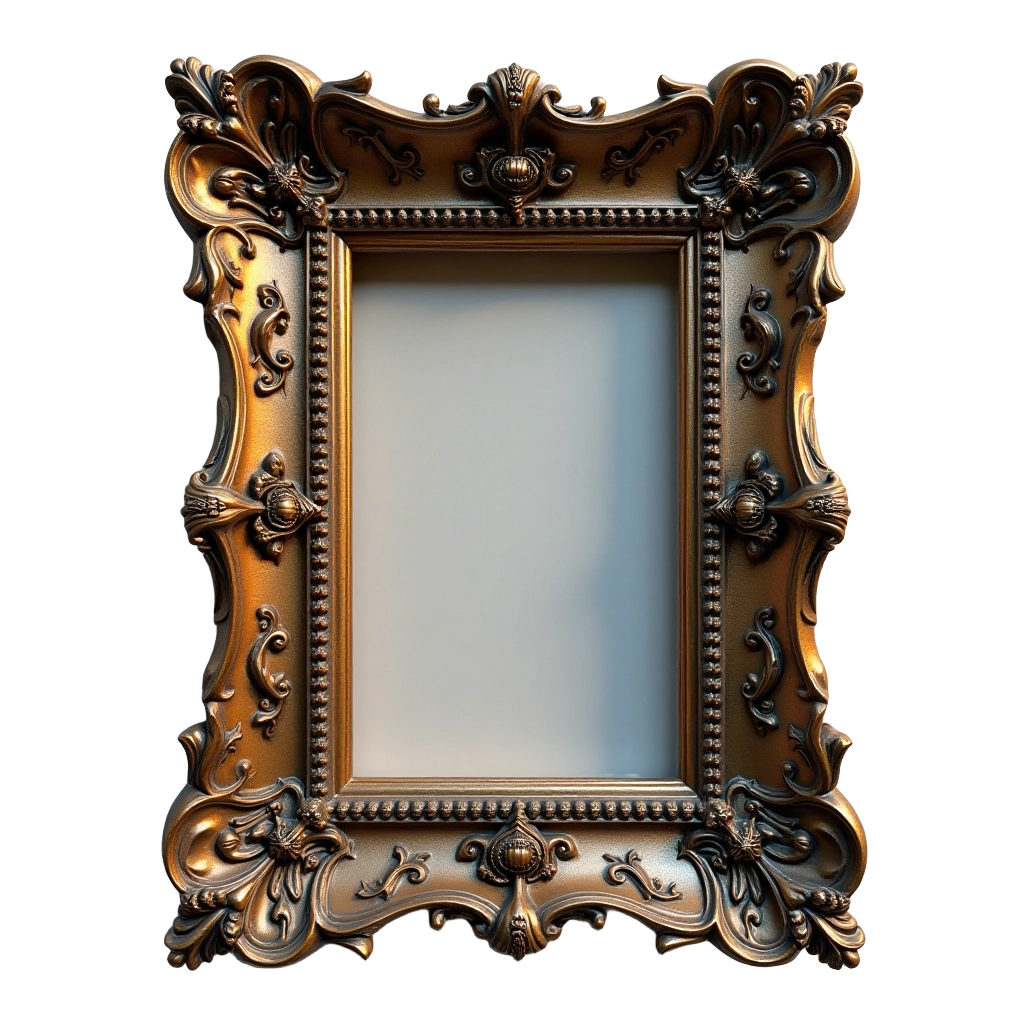 Ornate Baroque Picture Frame